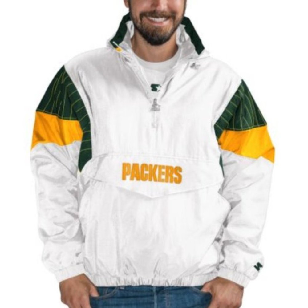 NWOT STARTER Green Bay Packers Breakaway Jacket L